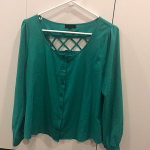 Green Button Down Shirt